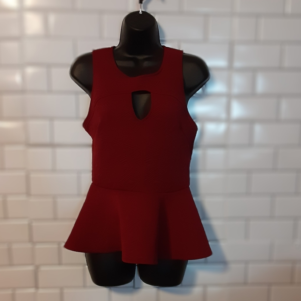 Women's peplum top